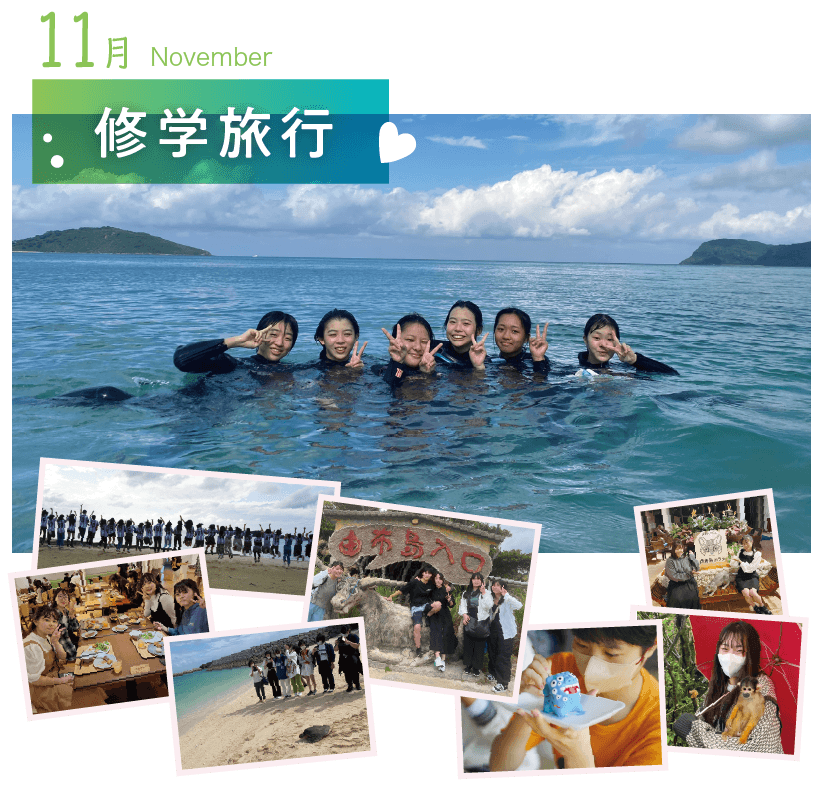 11月 November 修学旅行